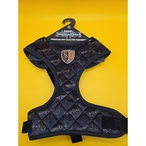 Snoop Doggie Doggs Deluxe Quilted Pet Harness MED New W/ Tags